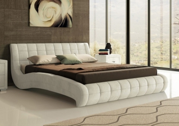 Кровать Nuvola 1 в ткани