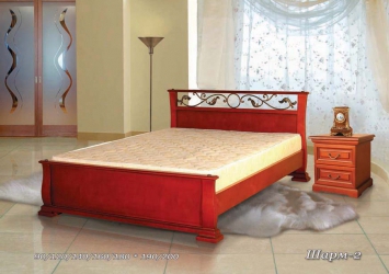 Кровать Шармель 2 с ковкой